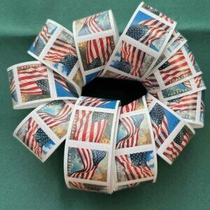 10 Rolls of 1000 2024 USPS Forever Stamps Postage - 1000 Total